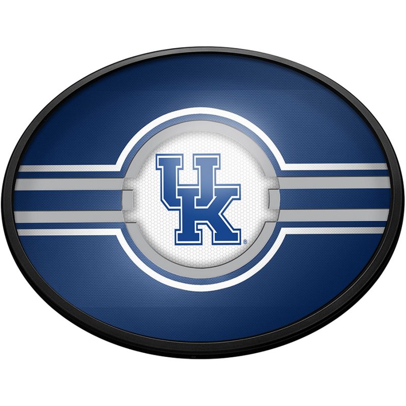 The FanBrand University of Kentucky Oval Slimline Lighted Sign