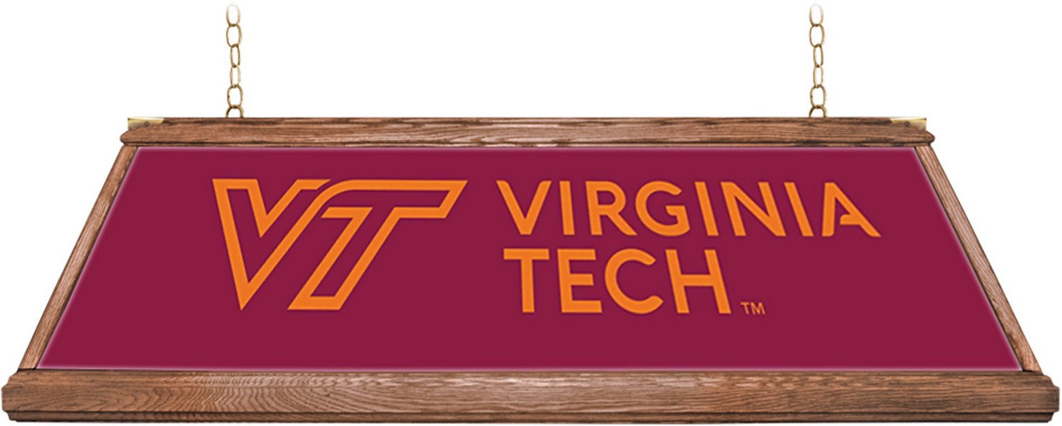 The Fan-Brand Virginia Tech Premium Wood Pool Table Light - view number 2