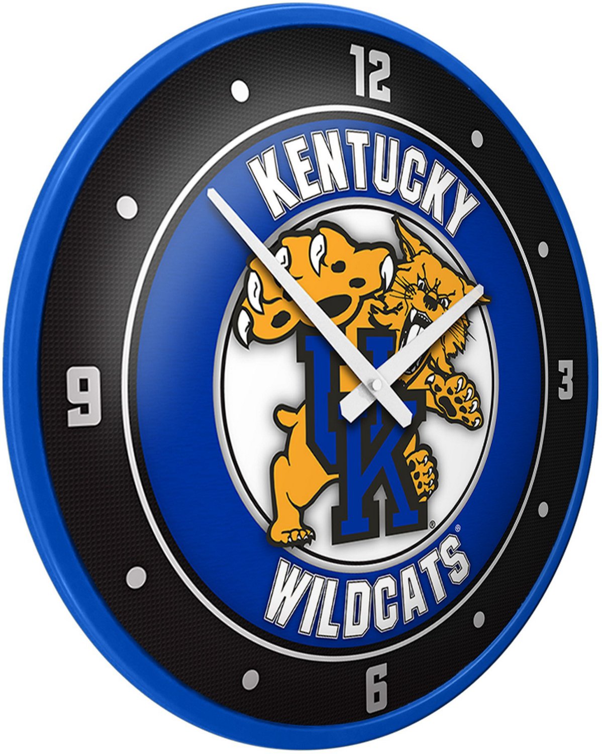 The Fan-Brand University of Kentucky Mascot Modern Disc Clock - view number 2