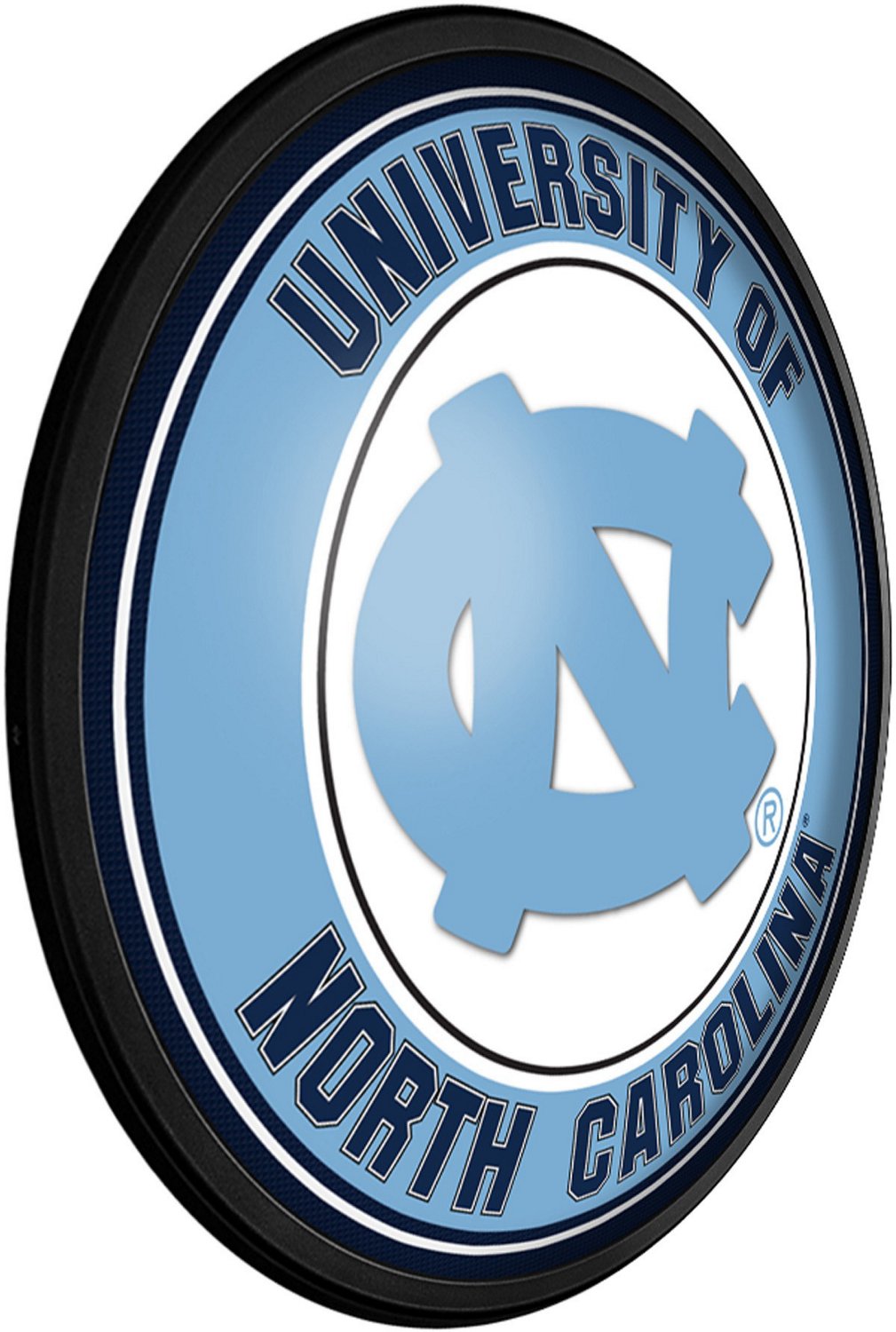 The Fan-Brand University of North Carolina Round Slimline Lighted Wall Sign - view number 2
