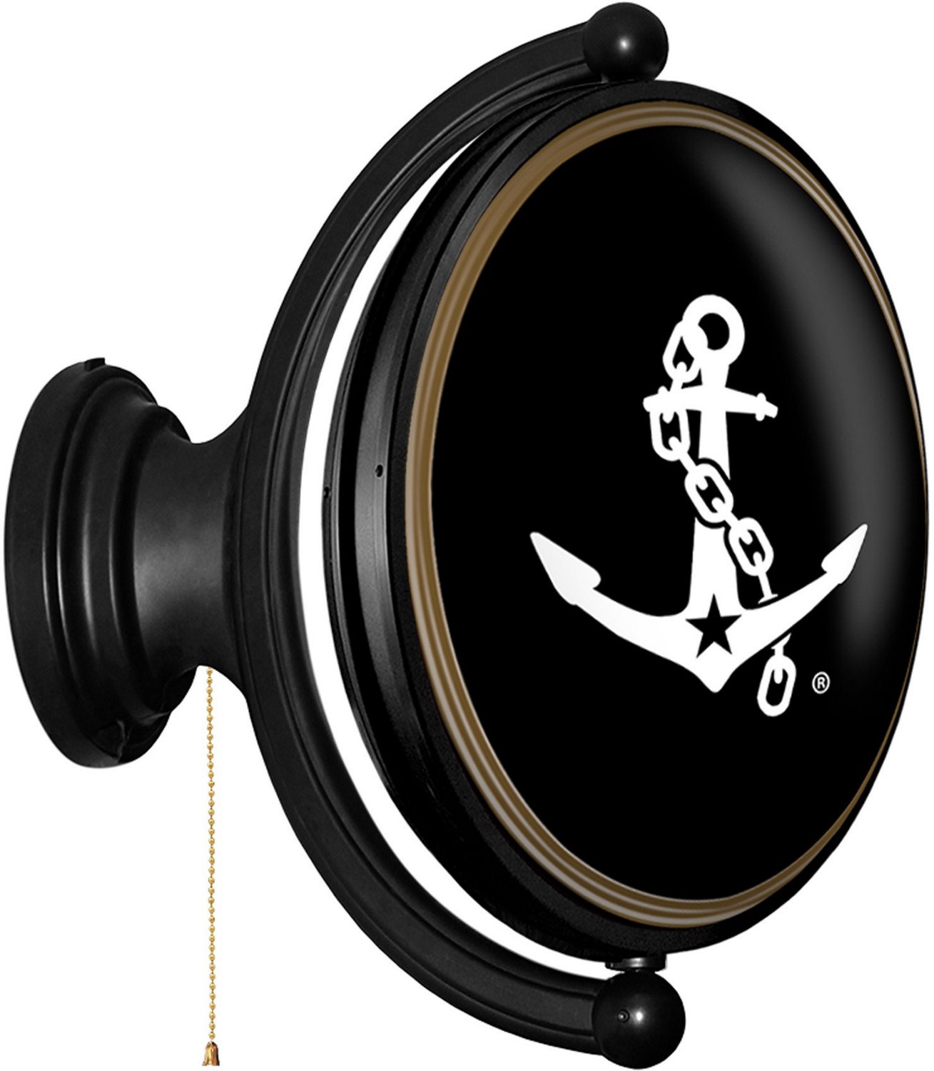 The Fan-Brand Vanderbilt University Anchor Oval Rotating Lighted Sign  - view number 2