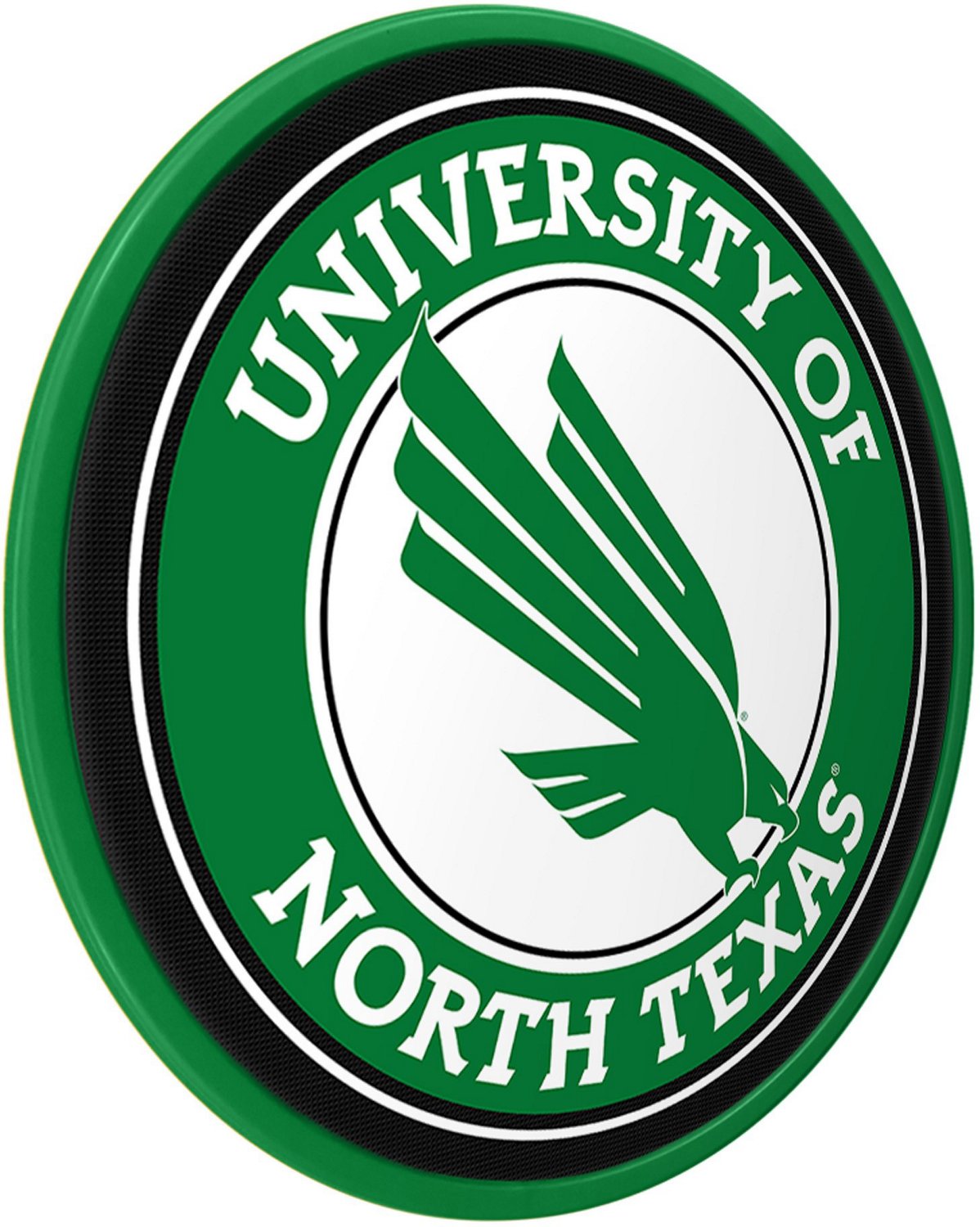 The Fan-Brand University of North Texas Modern Disc Sign - view number 2