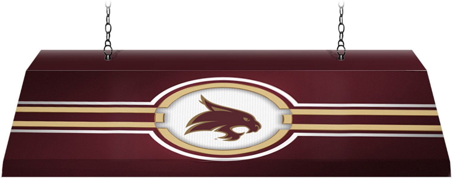 The Fan-Brand Texas State University Edge Glow Pool Table Light - view number 2