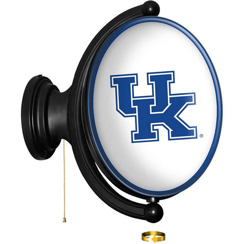 The FanBrand University of Kentucky Oval Rotating Lighted Sign