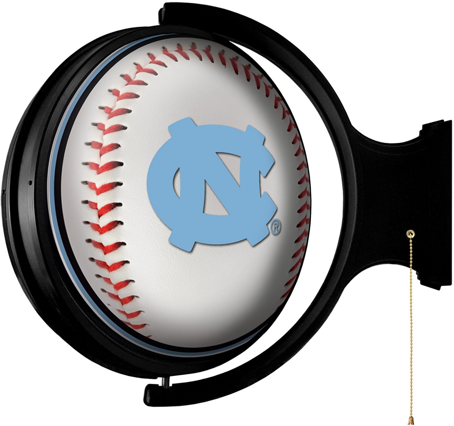 The Fan-Brand University of North Carolina Baseball Round Rotating Lighted Sign  - view number 2