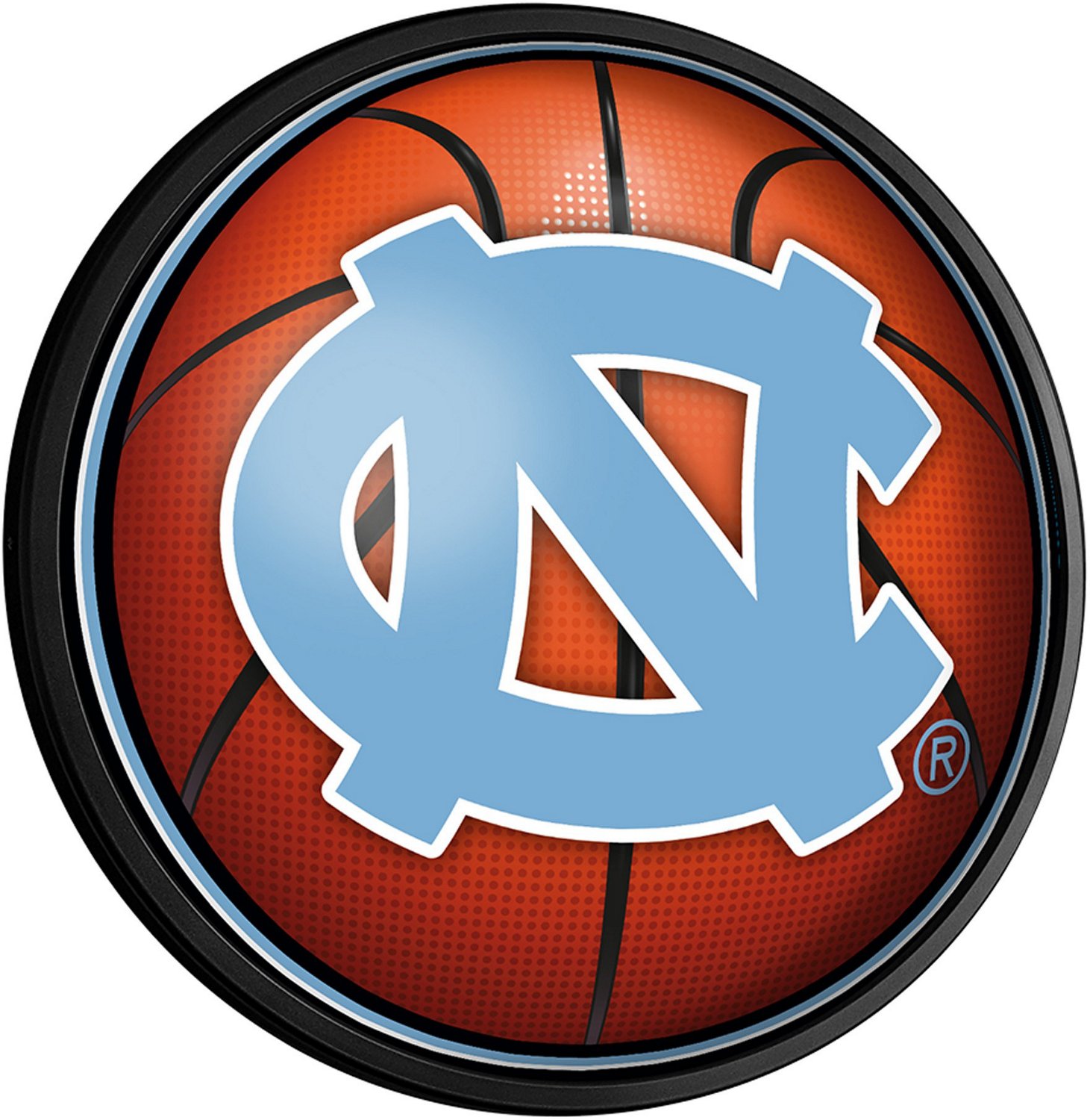 The Fan-Brand University of North Carolina Basketball Round Slimline ...