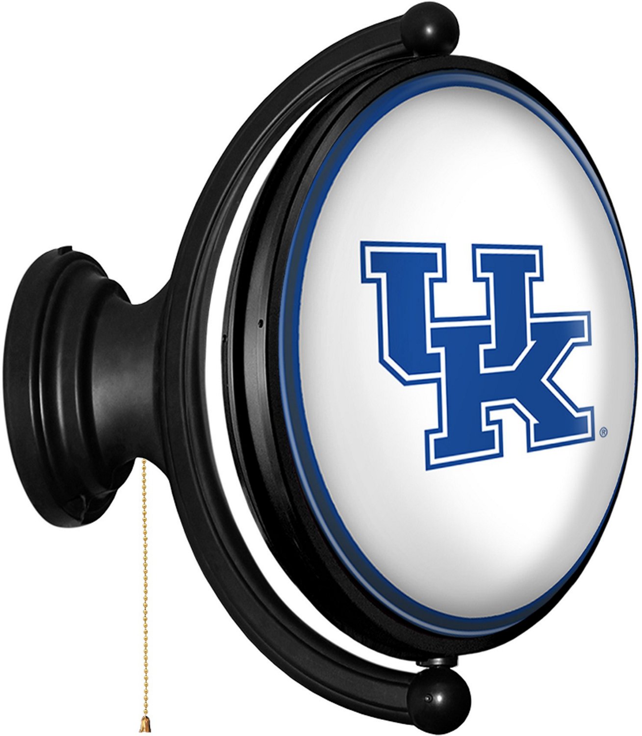 The Fan-Brand University of Kentucky Oval Rotating Lighted Sign - view number 2