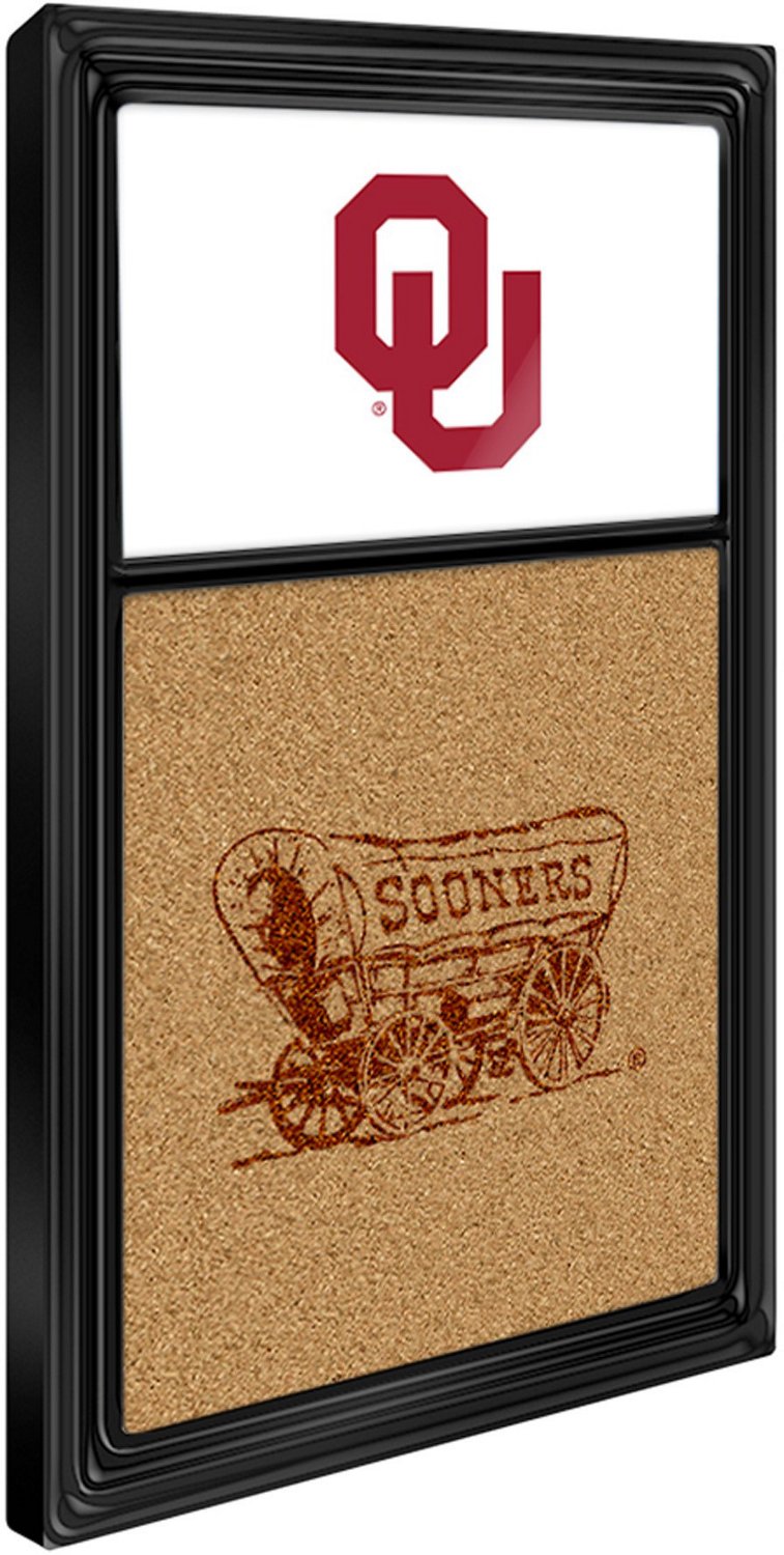 The Fan-Brand University of Oklahoma Dual Logo Cork Note Board - view number 2