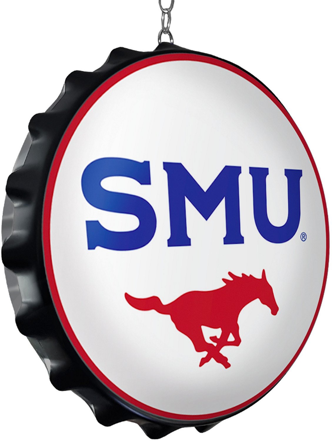 The Fan-Brand Southern Methodist University Bottle Cap Dangler - view number 2