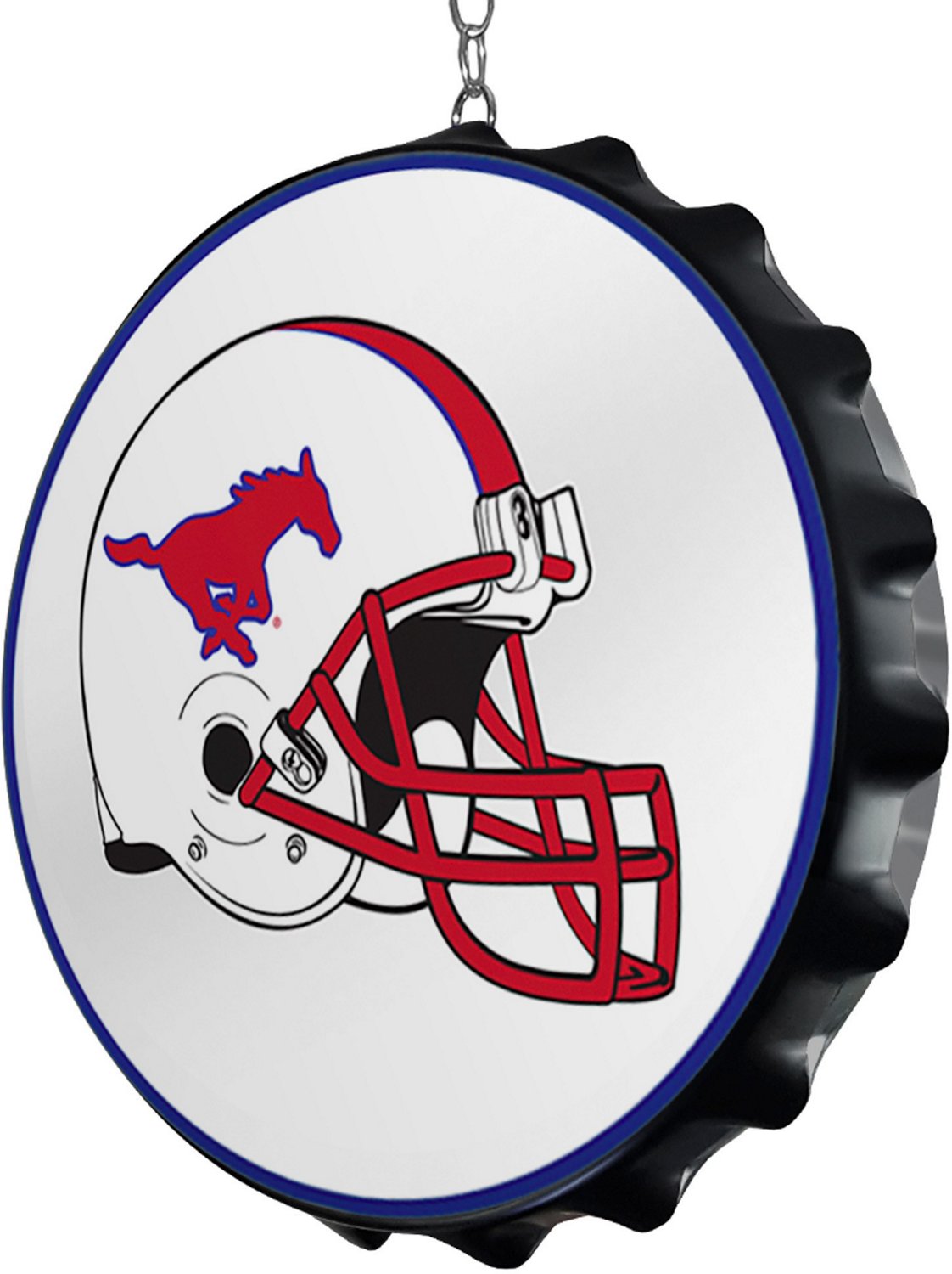 The Fan-Brand Southern Methodist University Bottle Cap Dangler - view number 3