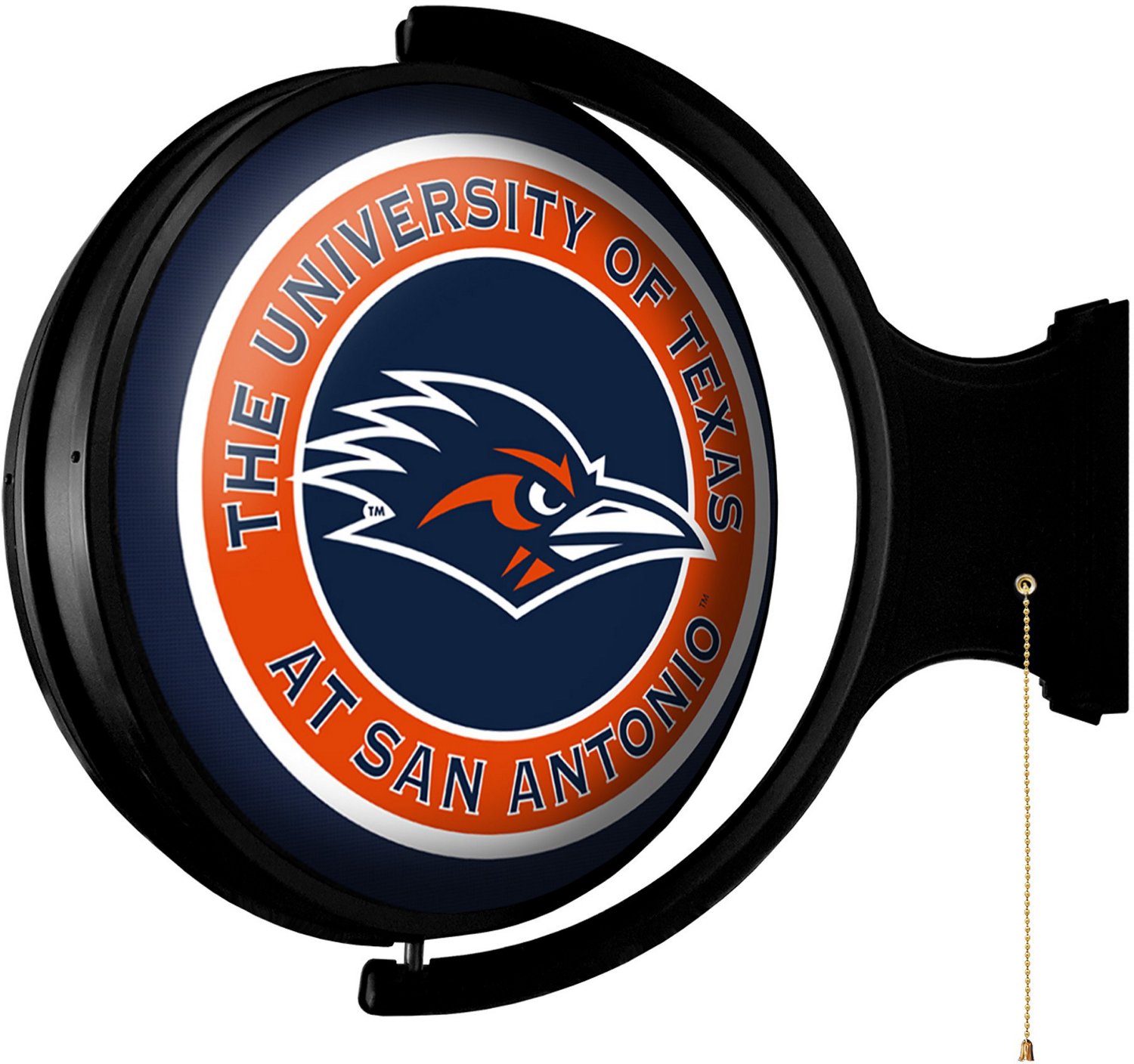 The Fan-Brand University of Texas at San Antonio Rowdy Round Rotating Lighted Sign  - view number 2
