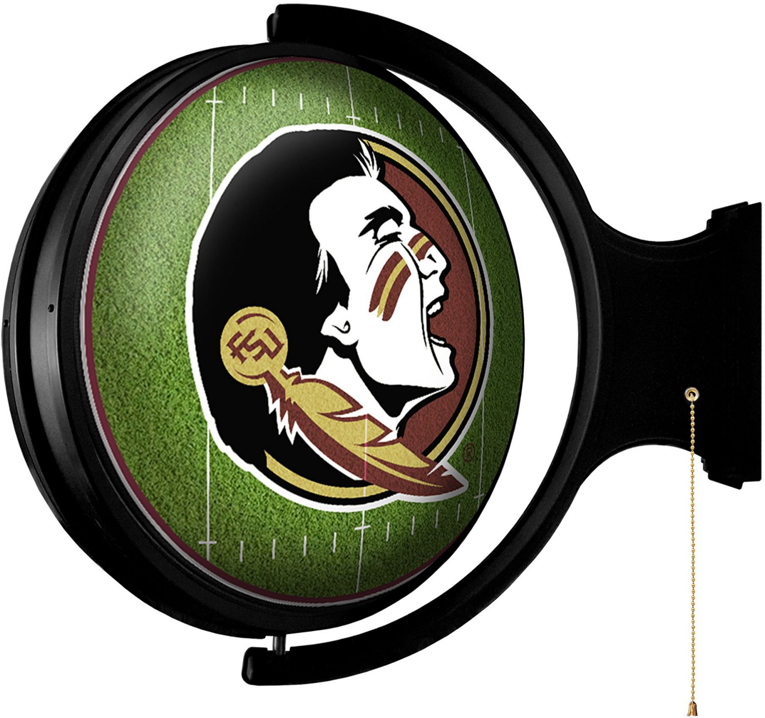 The Fan-Brand Florida State University On the 50 Rotating Lighted Sign  - view number 2