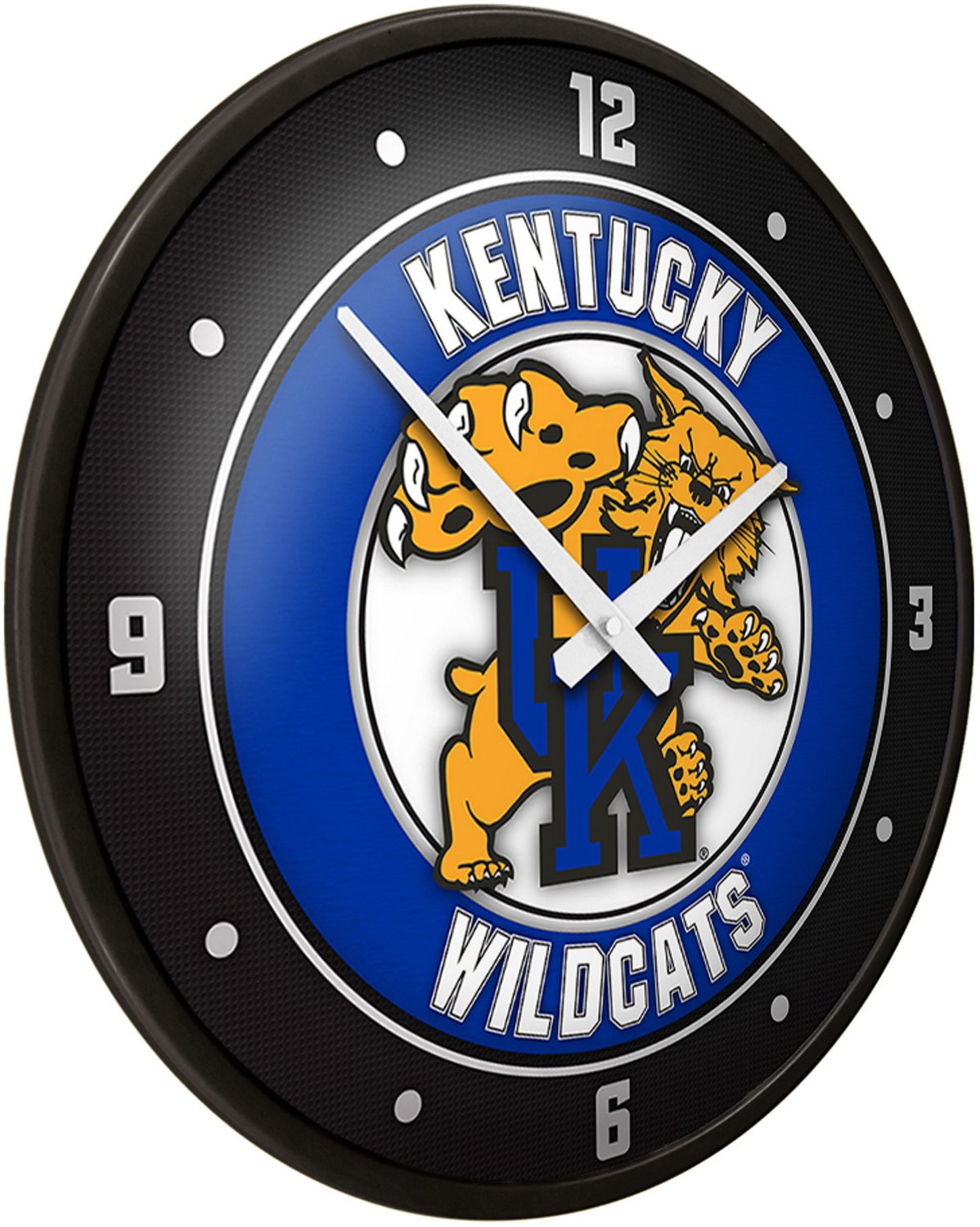 The Fan-Brand University of Kentucky Mascot Modern Disc Clock - view number 2