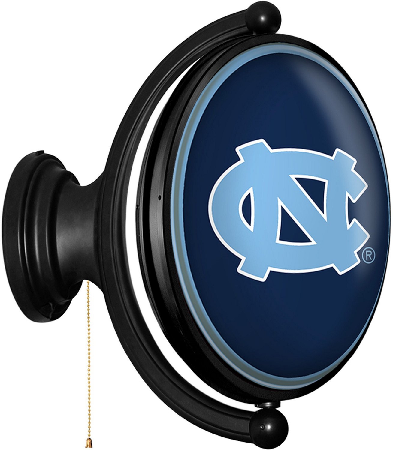 The Fan-Brand University of North Carolina Oval Rotating Lighted Sign  - view number 2