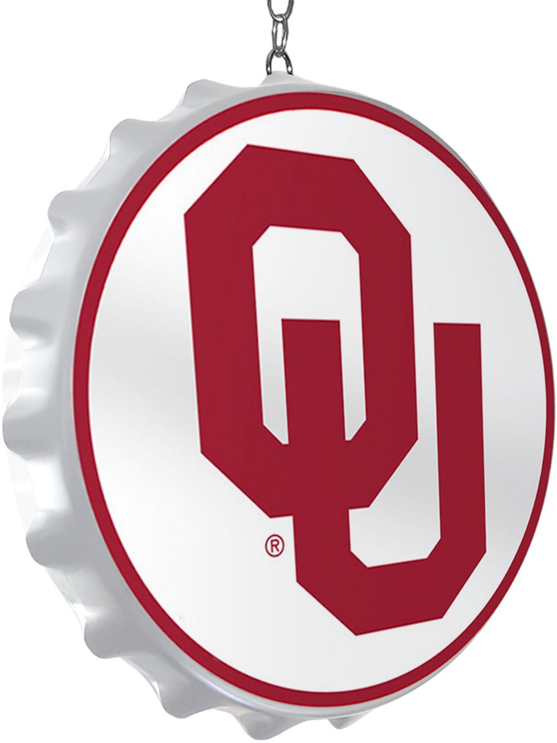 The Fan-Brand University of Oklahoma Bottle Cap Dangler                                                                          - view number 2