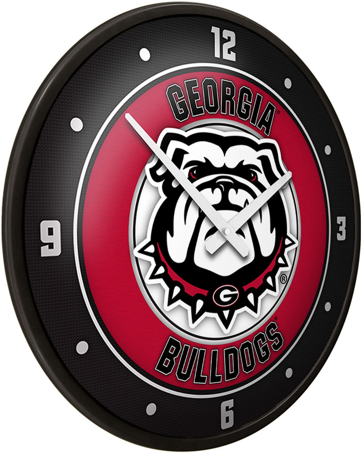 The Fan-Brand University of Georgia UGA Modern Disc Clock - view number 2