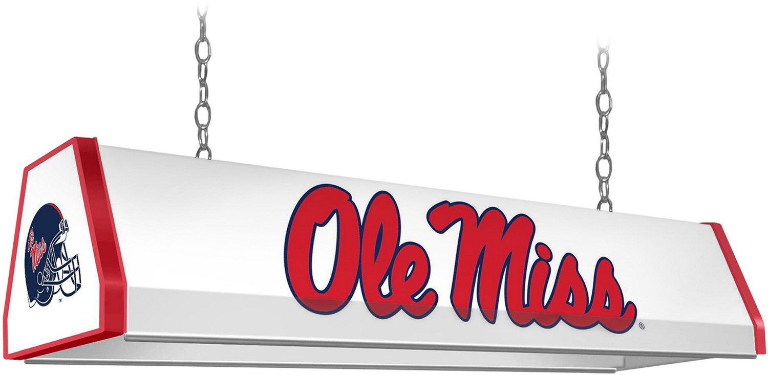 The Fan-Brand University of Mississippi Standard Pool Table Light