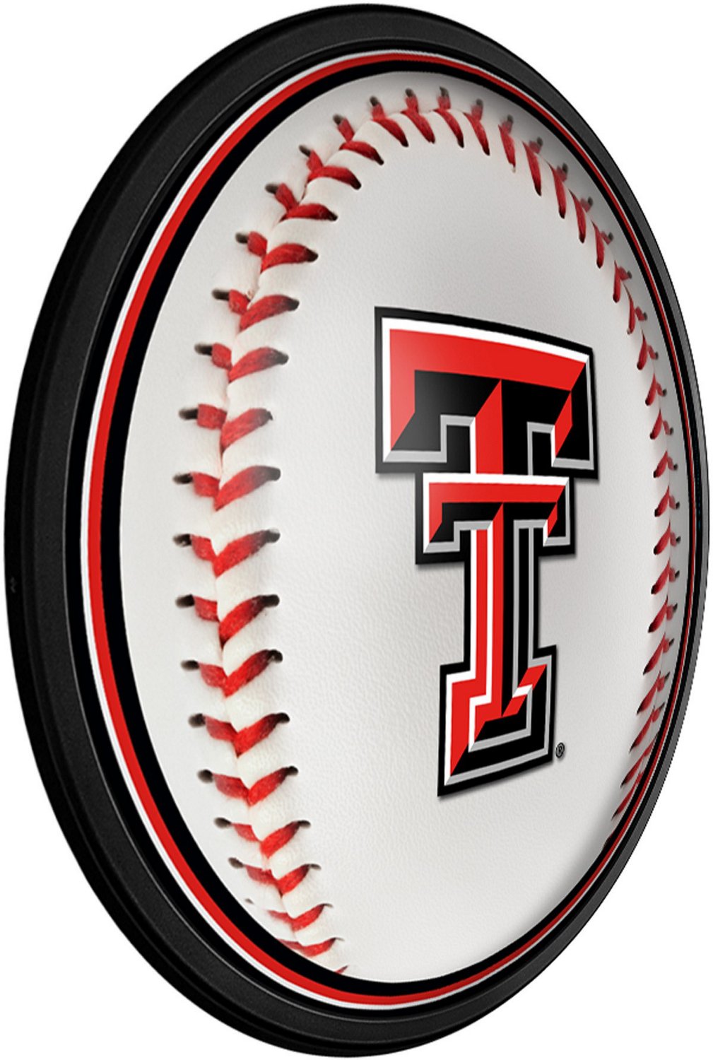 The Fan-Brand Texas Tech University Baseball Slimline Lighted Wall Sign - view number 2