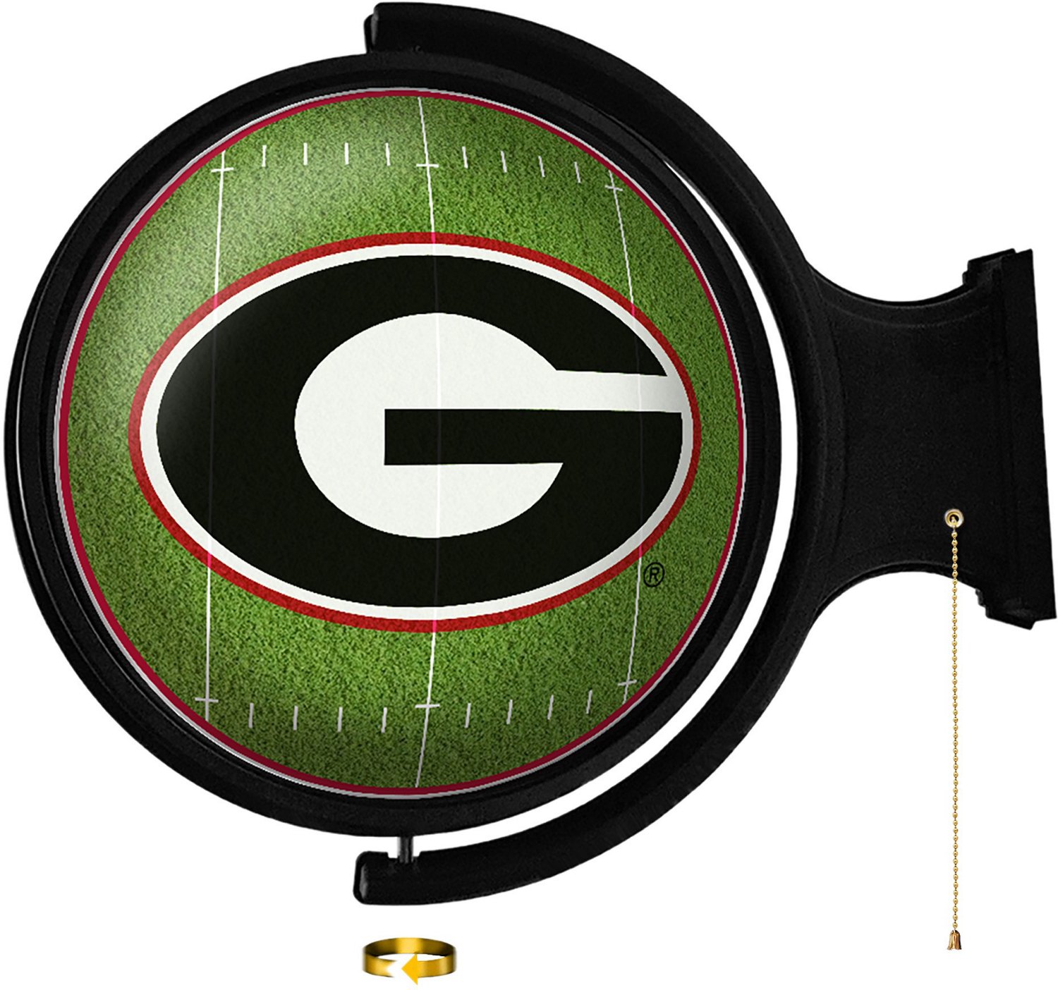 The Fan-Brand University of Georgia On the 50 Rotating Lighted Sign                                                              - view number 1