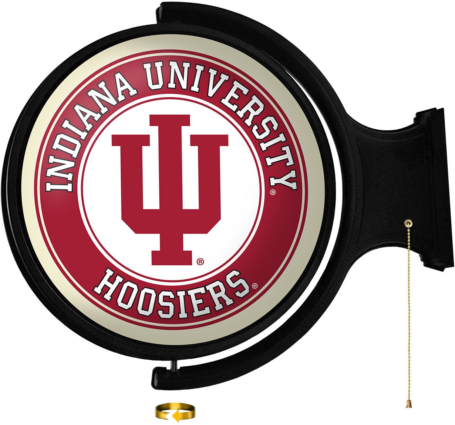 The Fan-Brand Indiana University Round Rotating Lighted Sign | Academy