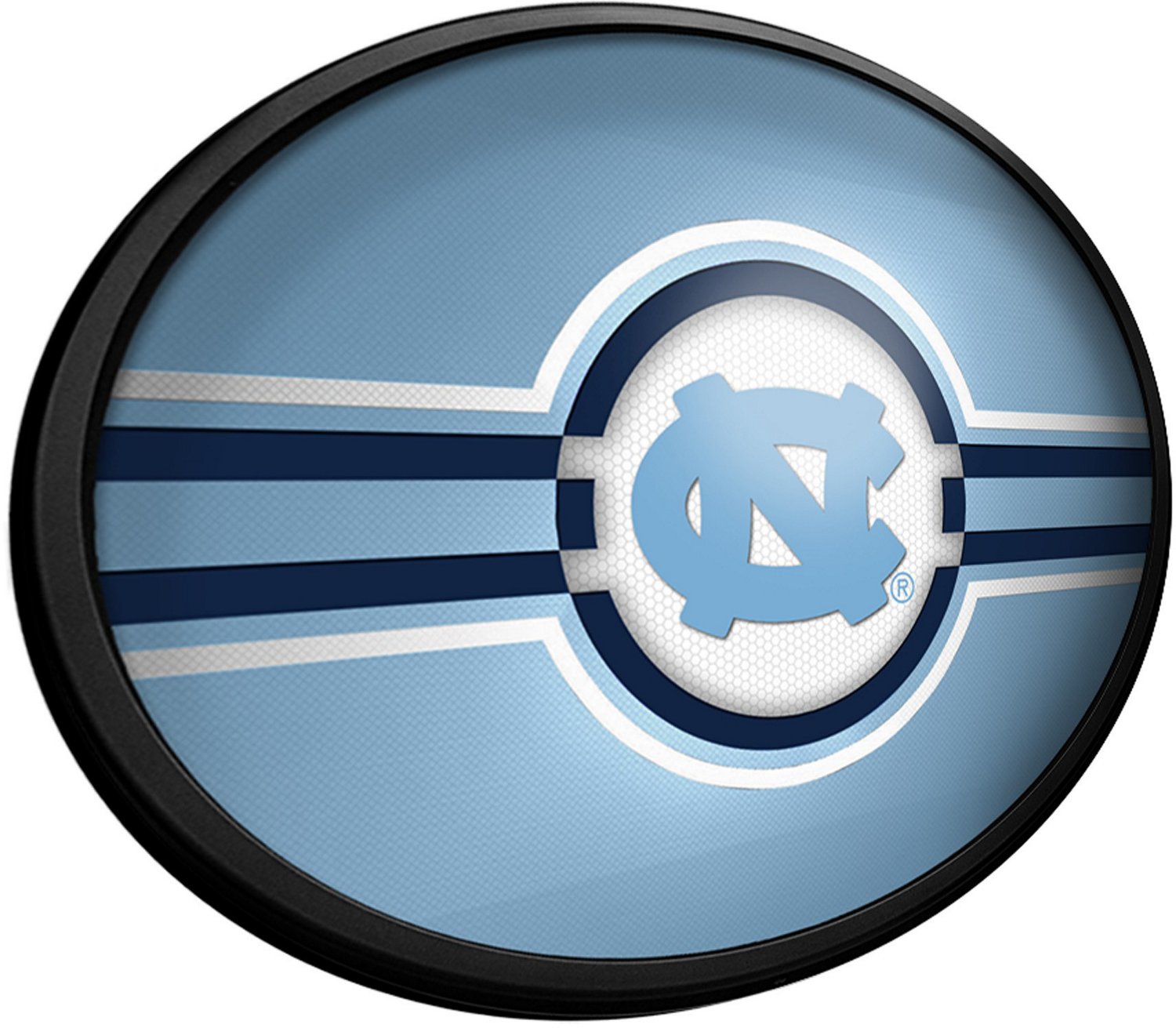 The Fan-Brand University of North Carolina Oval Slimline Lighted Wall Sign - view number 2