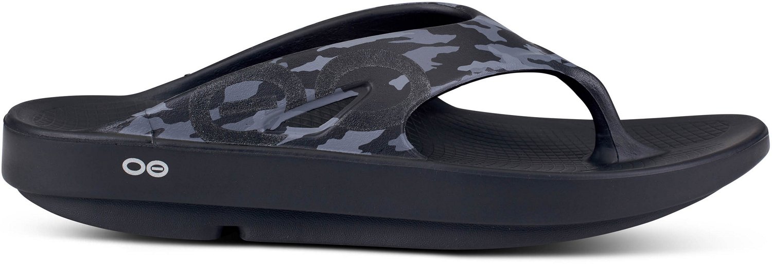 OOFOS Adults' OOriginal Camo Sport Recovery Sandals                                                                              - view number 1 selected