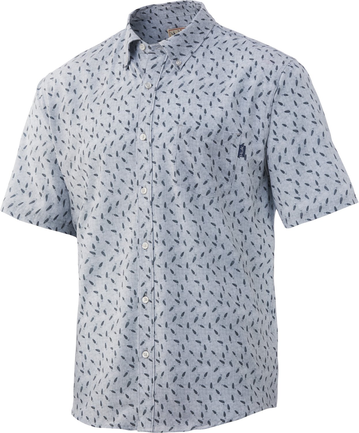 huk button down shirt