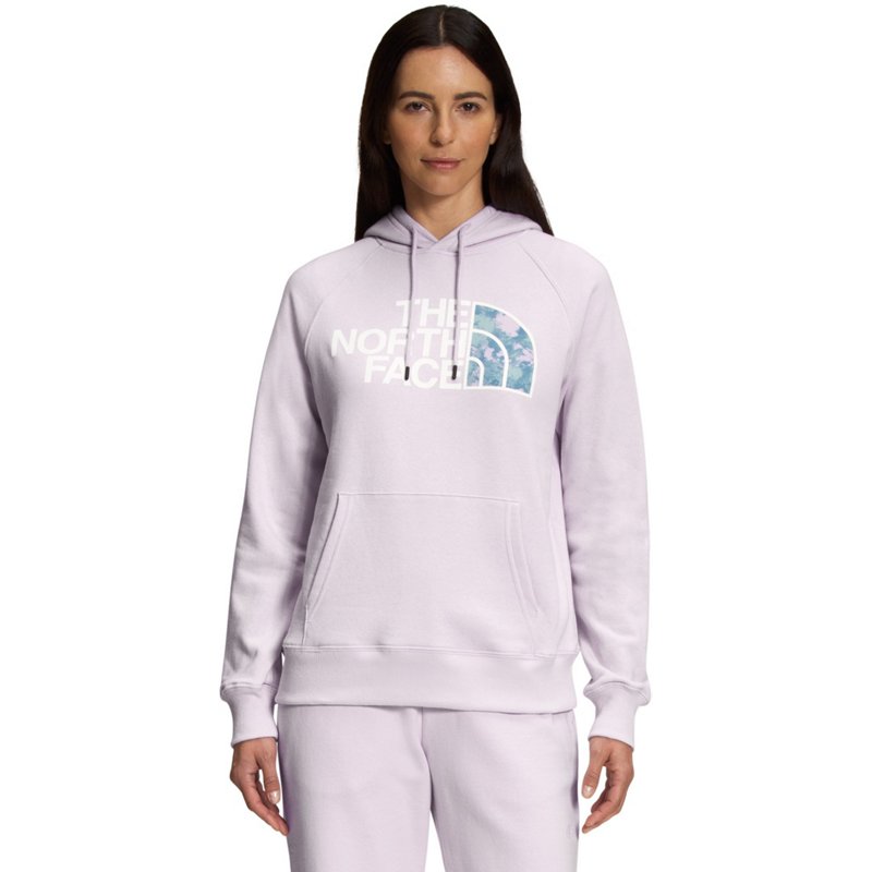 The North Face Women's Printed Novelty Fill Pullover Hoodie Purple, Small - Women's Outdoor Long-Sleeve Tops at Academy Sports product image