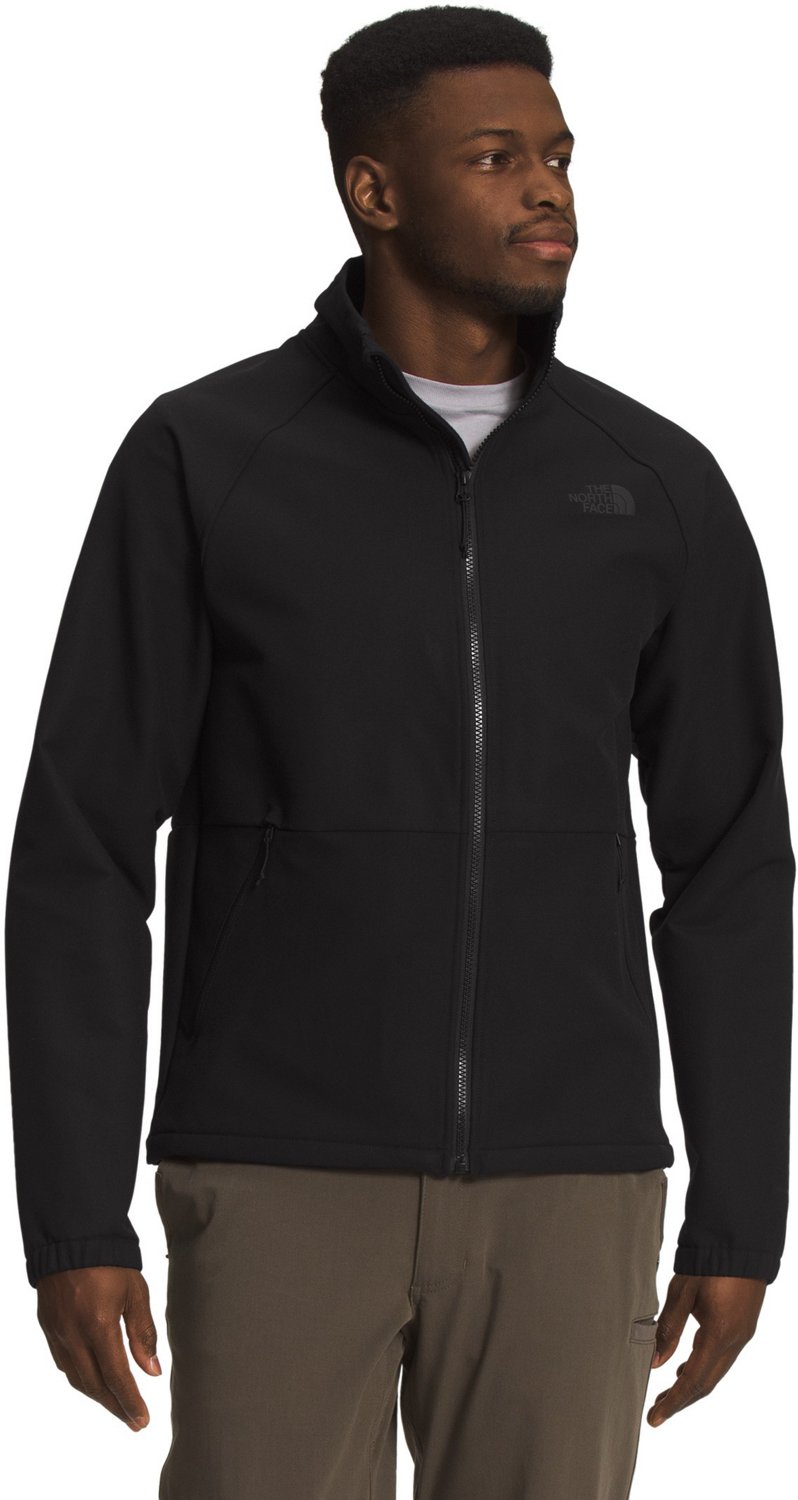 North face hot sale black softshell jacket