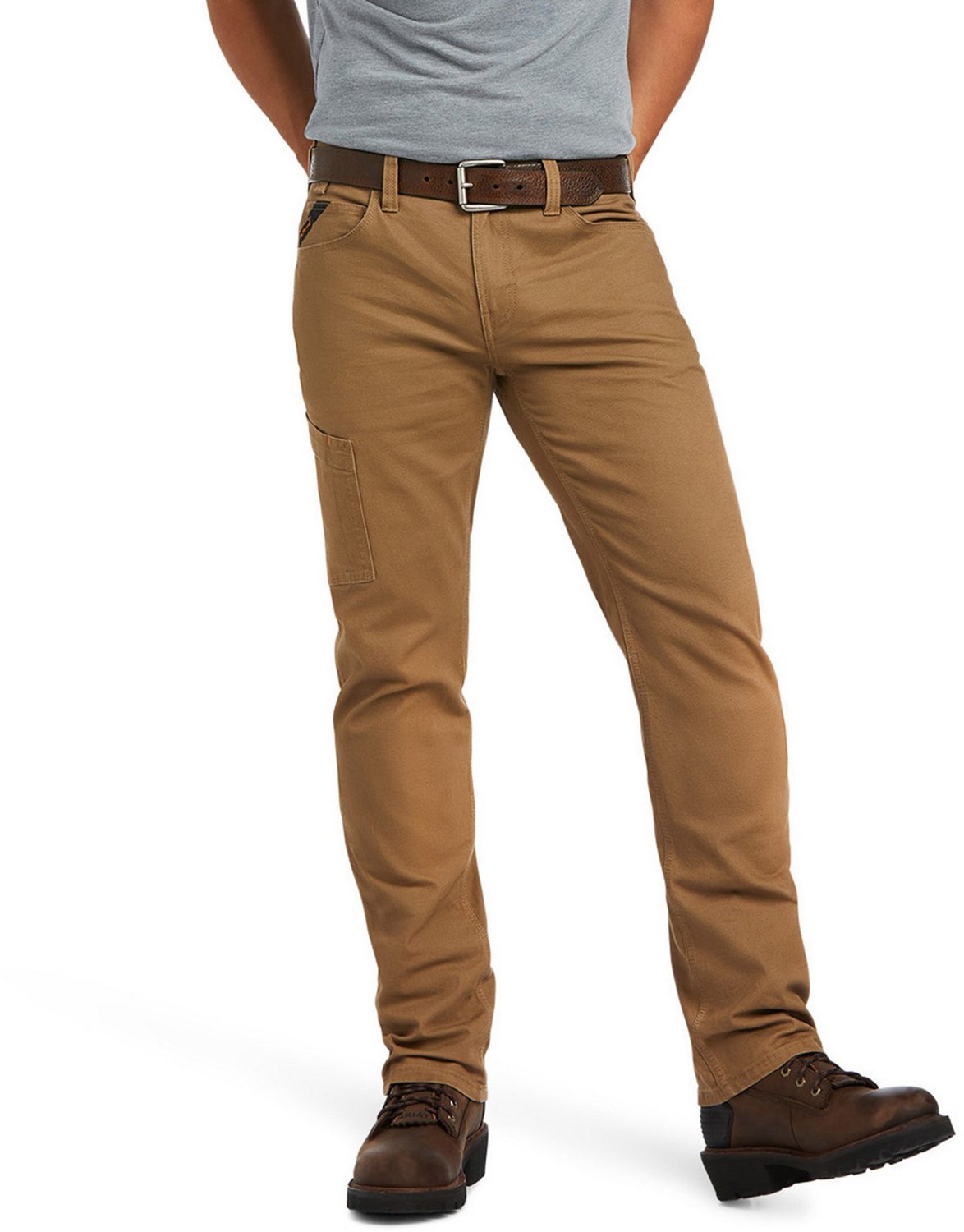 Ariat Men's Rebar M7 Slim DuraStretch Made Tough Straight Pants                                                                  - view number 2