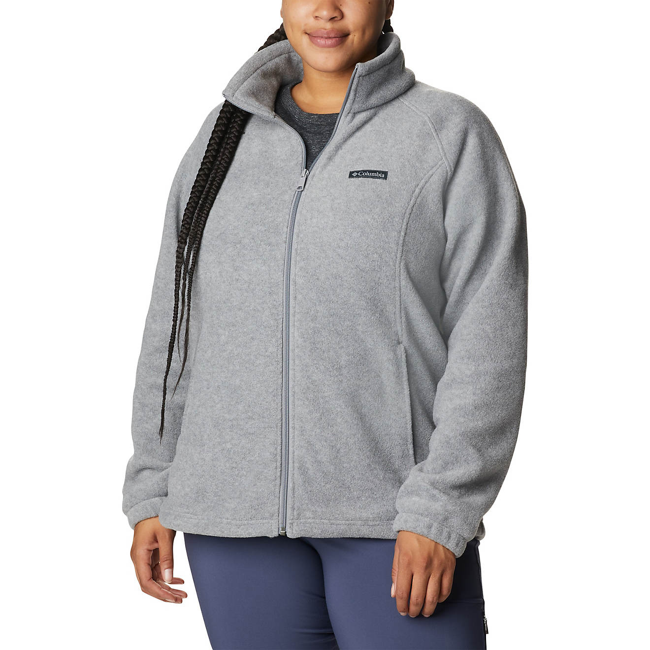 Columbia Sportswear Women's Benton Spring Plus Size Fleece Jacket                                                                - view number 1