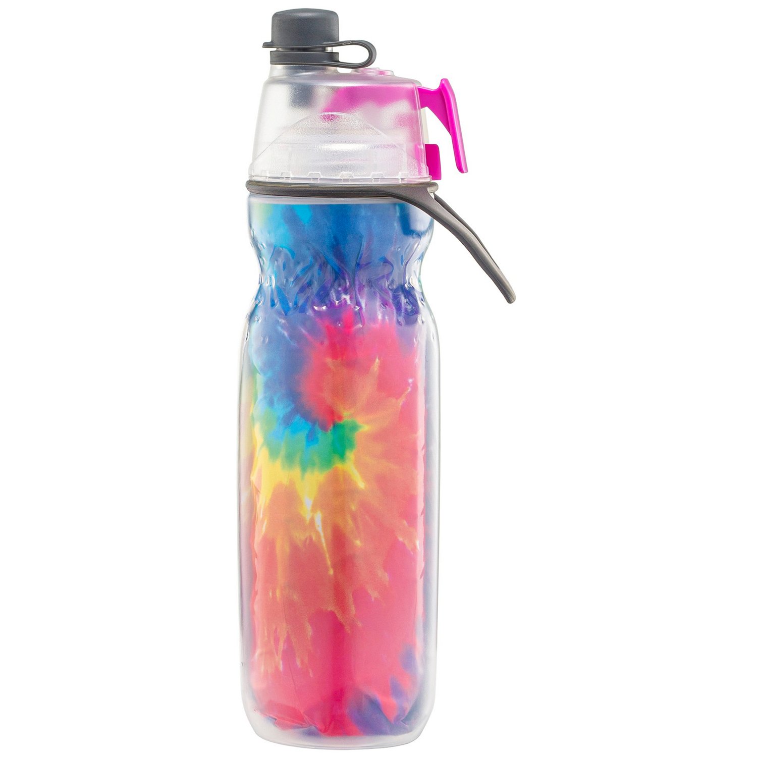 O2COOL Mist and Sip Water Bottle for Drinking and Misting, 2 Pack