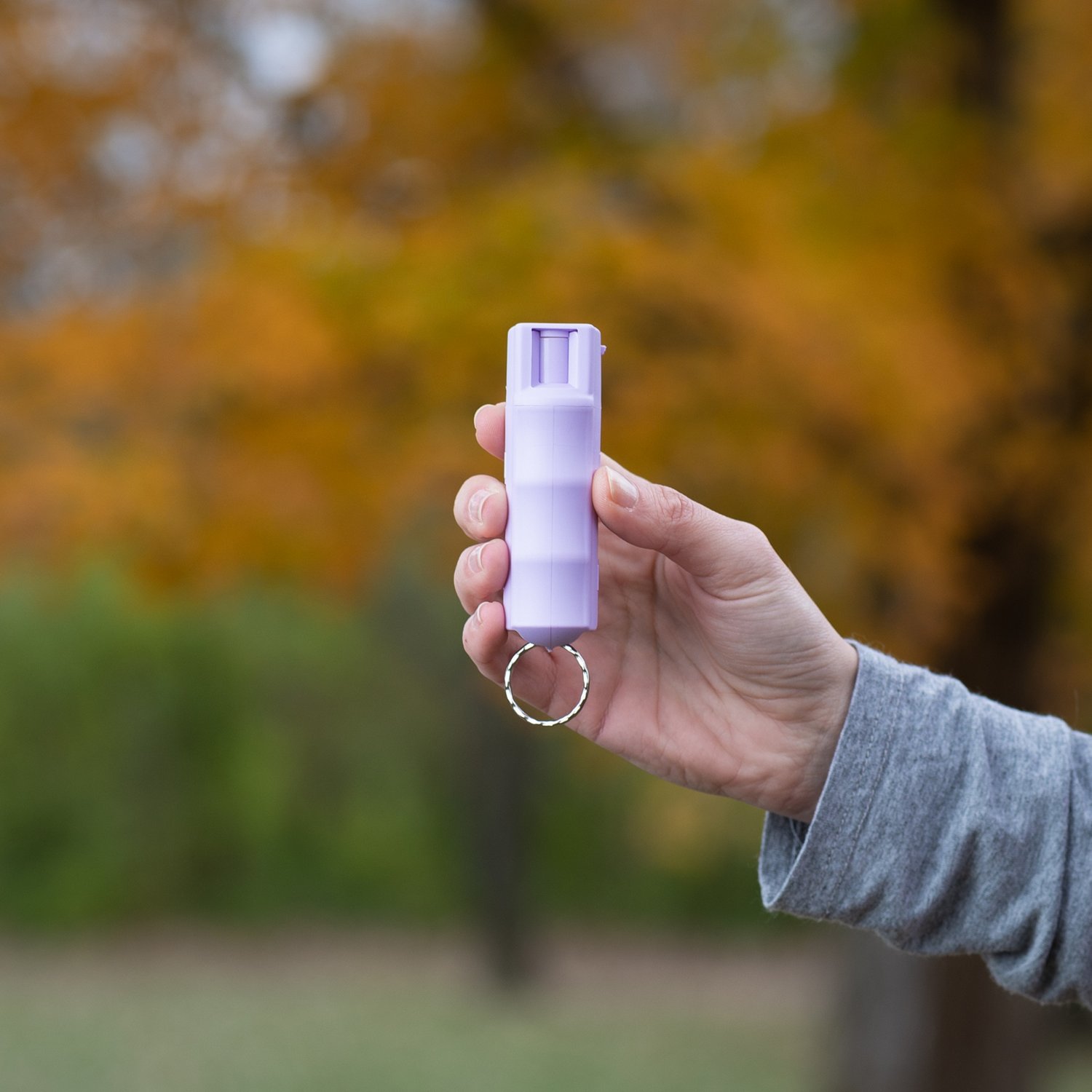 SABRE Black & Lavender Hardcase Pepper Spray 2Pack Academy