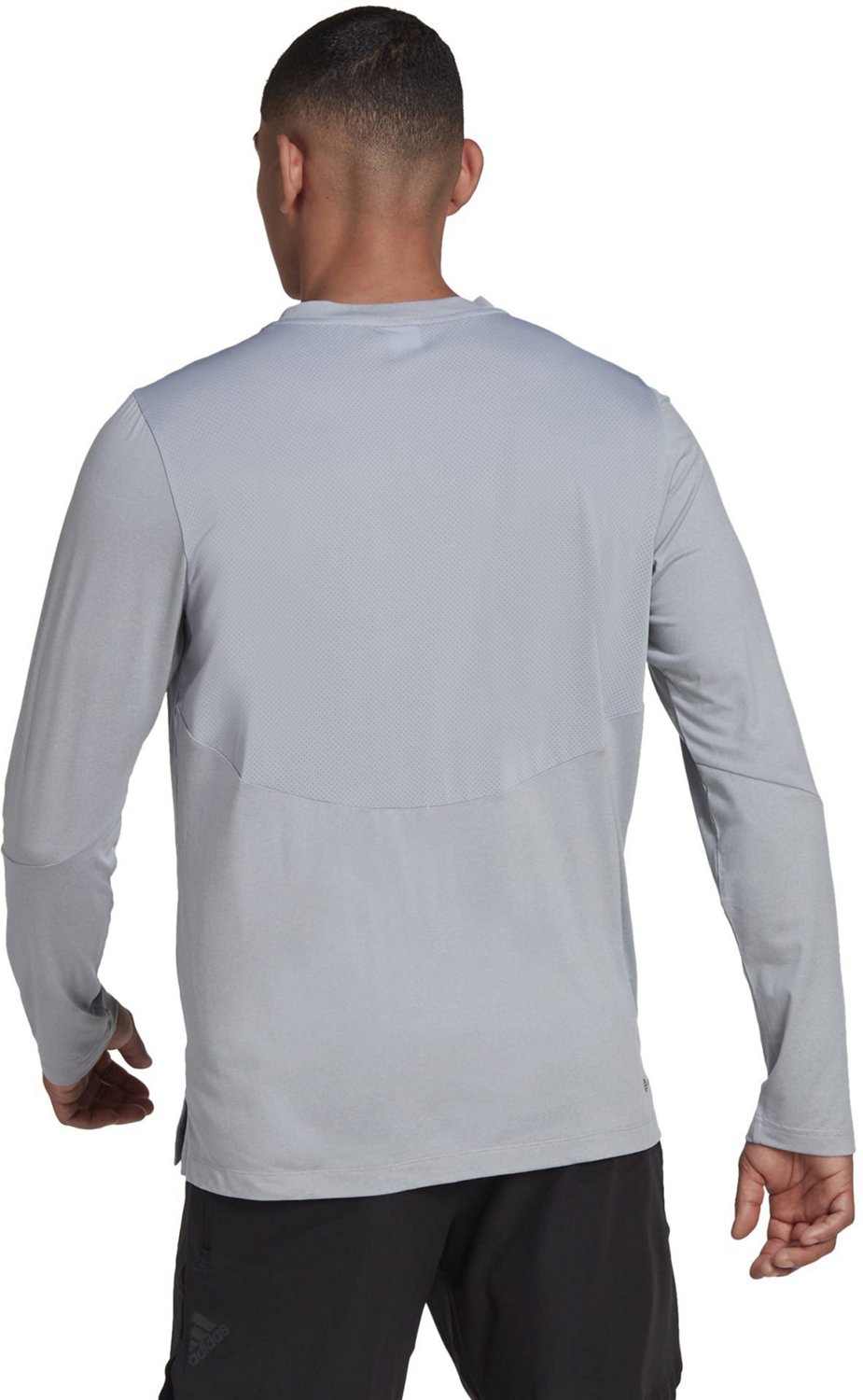 adidas Men's T365 1/4-Zip Long Sleeve T-shirt - view number 2