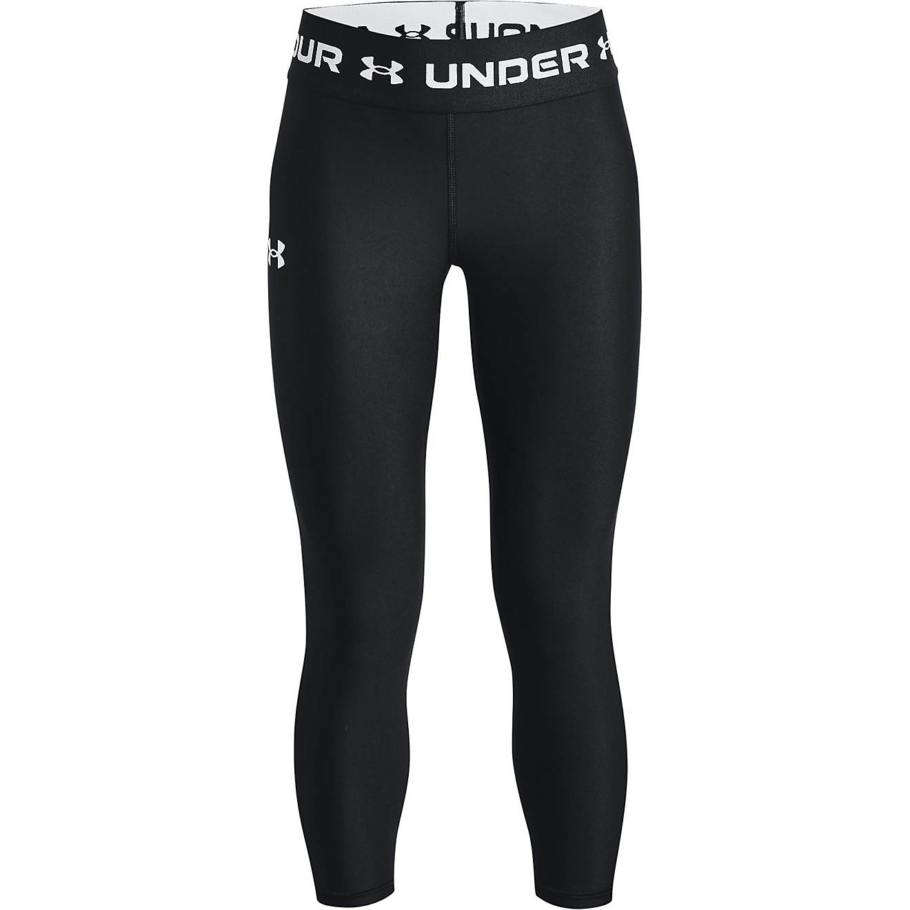 Under Armour Girls’ HeatGear Armour Ankle Crop Leggings                                                                        - view number 1