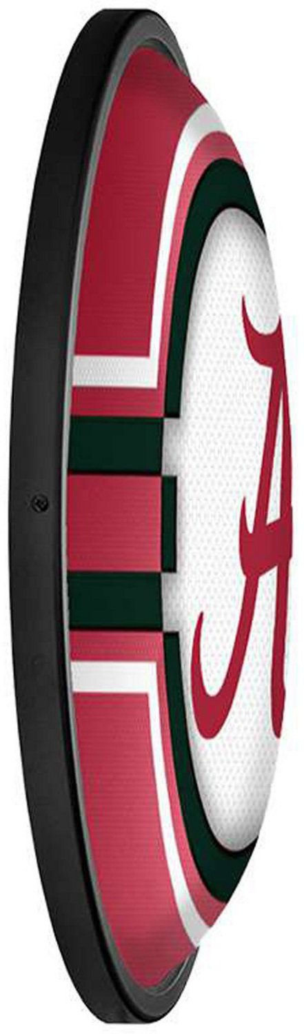 The Fan-Brand University of Alabama Oval Slimline Lighted Sign - view number 3