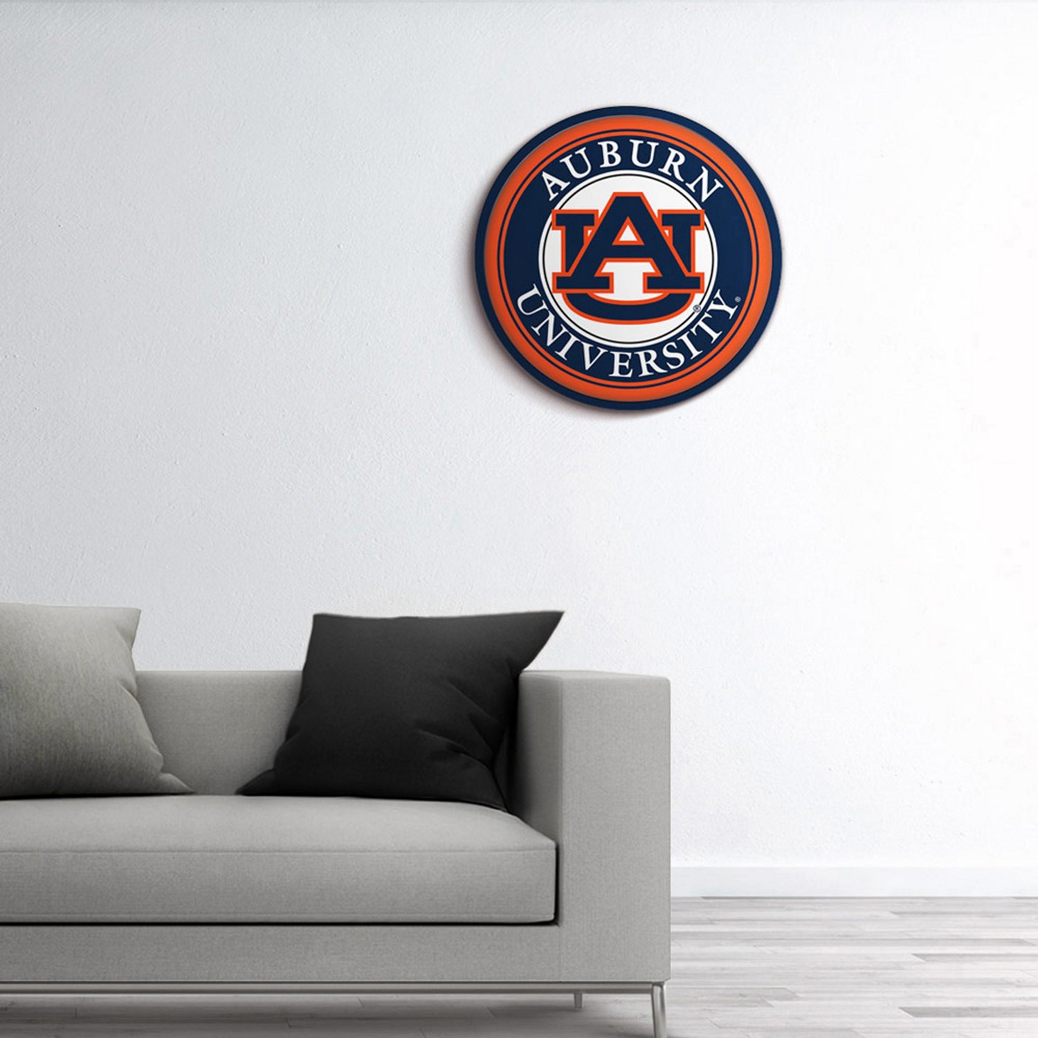 The Fan-Brand Auburn University Modern Mirrored Disc Sign - view number 3