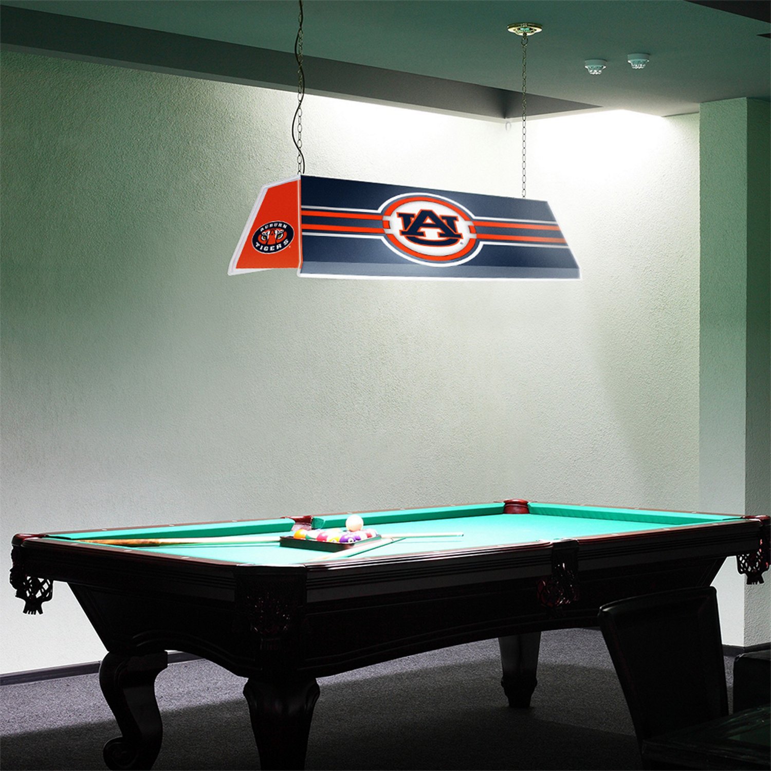The Fan-Brand Auburn University Edge Glow Pool Table Light - view number 4