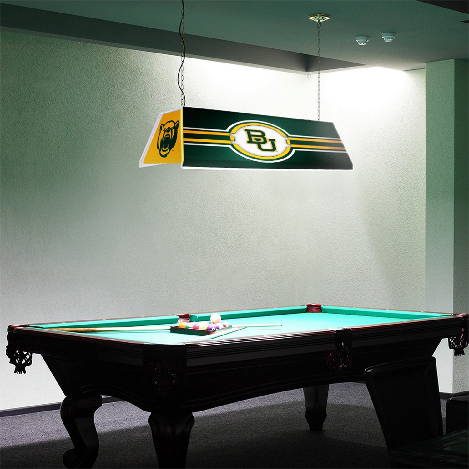 The Fan-Brand Baylor University Edge Glow Pool Table Light - view number 4