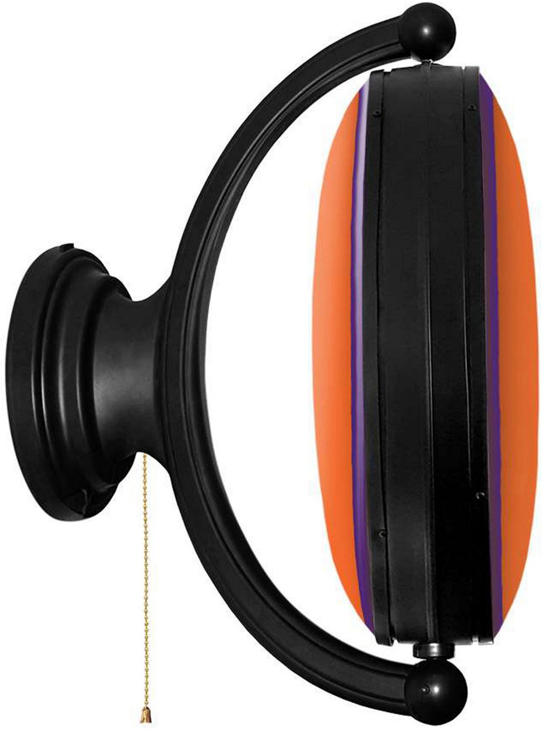 The Fan-Brand Clemson University Oval Rotating Lighted Sign                                                                      - view number 3
