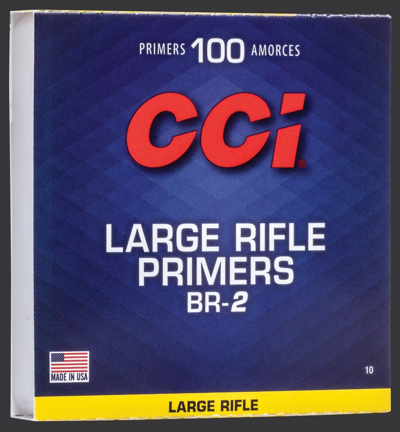 CCI BR2 Large Rifle Primer 100Pack Academy