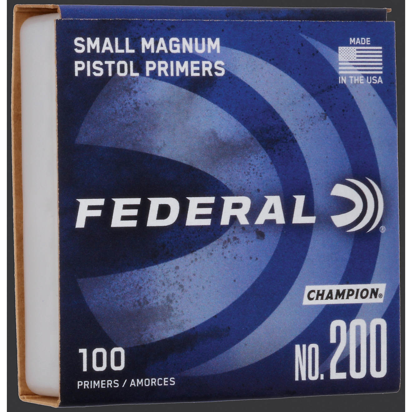 Federal Champion Centerfire .200 Small Magnum Pistol Primers 100-Pack                                                            - view number 1