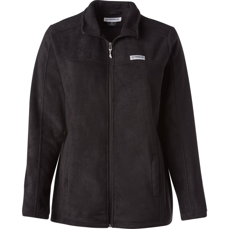 Magellan Outdoors Women’s Arctic Fleece Full-Zip Plus Size Jacket Black, 2X - Women's Fleece at Academy Sports product image