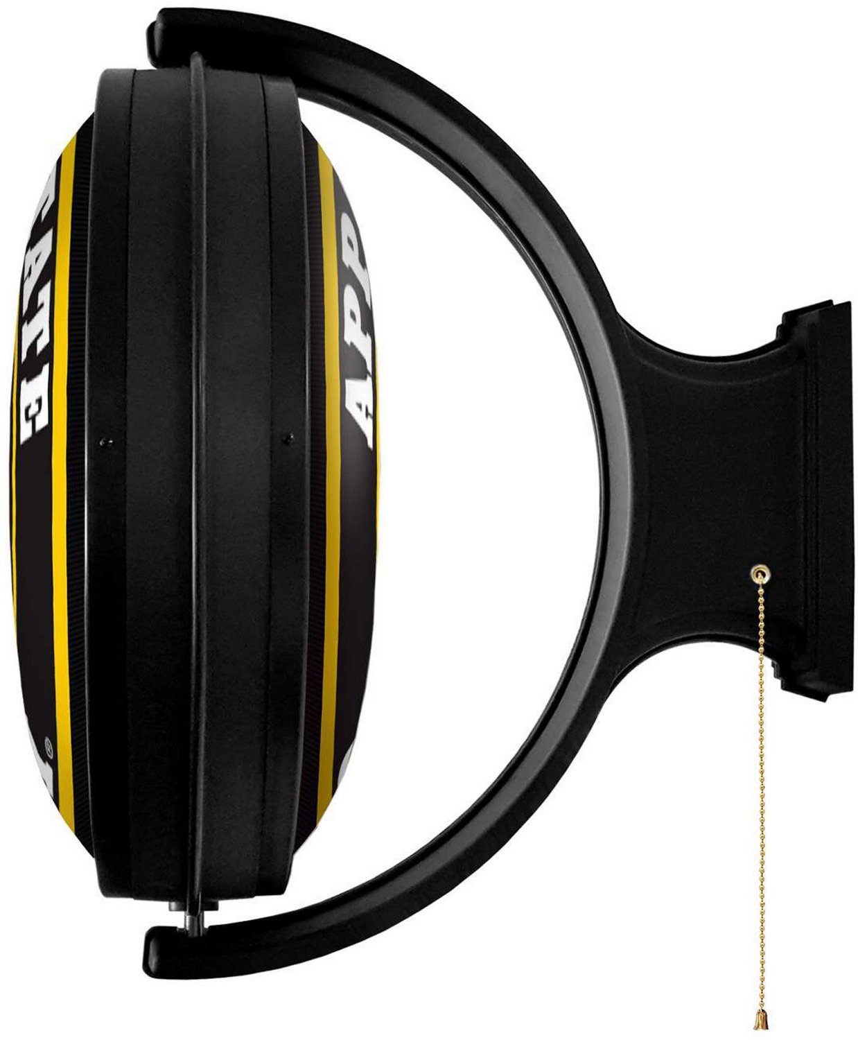 The Fan-Brand Appalachian State University Round Rotating Lighted Sign  - view number 3