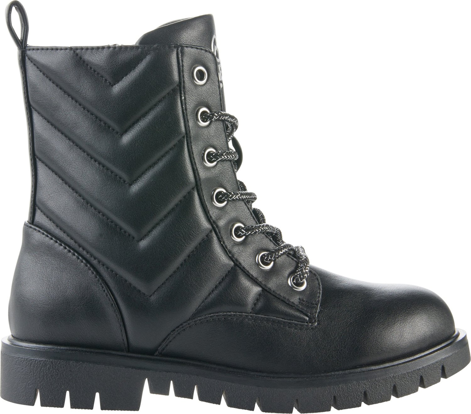 Magellan Outdoors Girls' Quilted Combat Boots