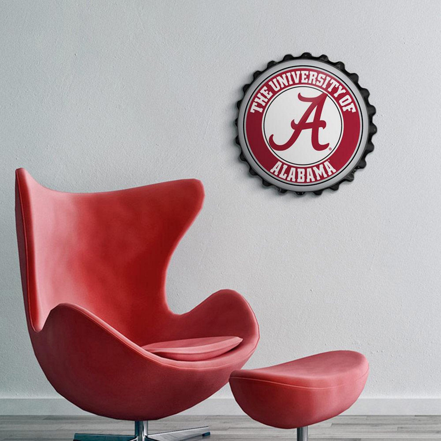 The Fan-Brand University of Alabama Bottle Cap Sign  - view number 3