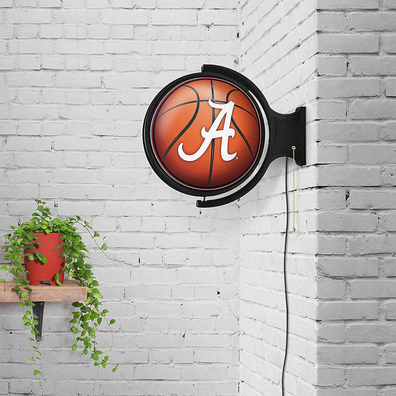 The Fan-Brand University of Alabama Rotating Lighted Wall Sign                                                                   - view number 4