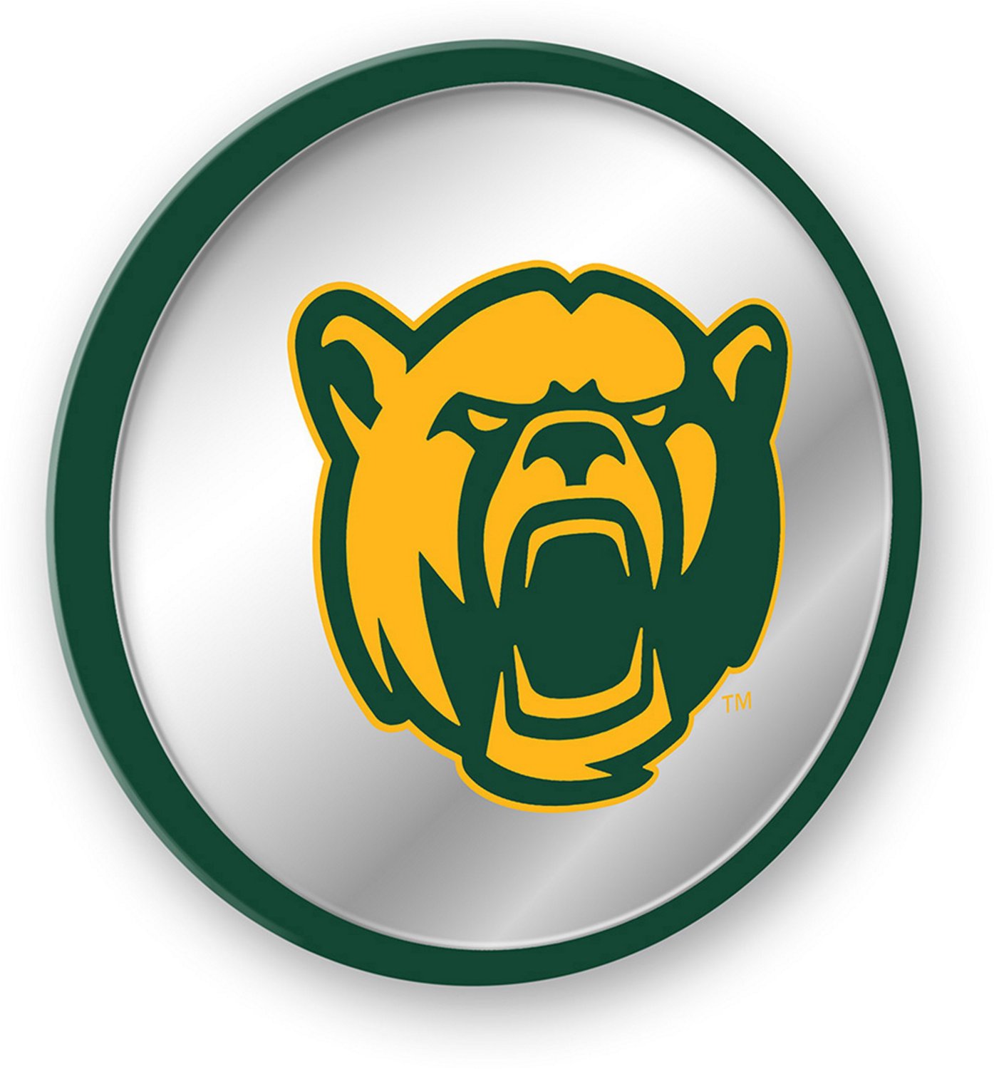 The Fan-Brand Baylor University Bear Modern Mirrored Disc Sign - view number 2
