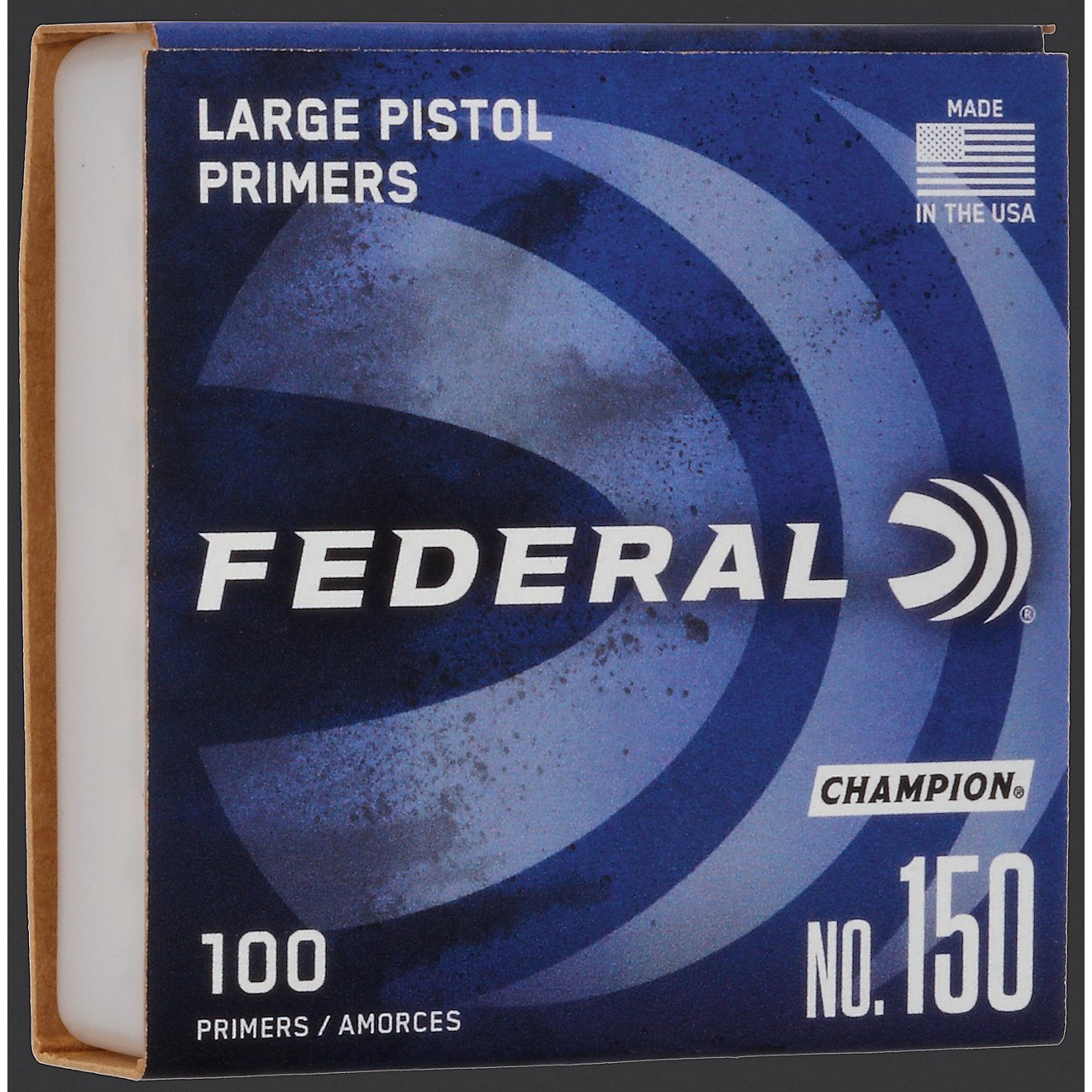 Federal Gold Medal .150 Large Pistol Primers 100-Pack                                                                            - view number 1