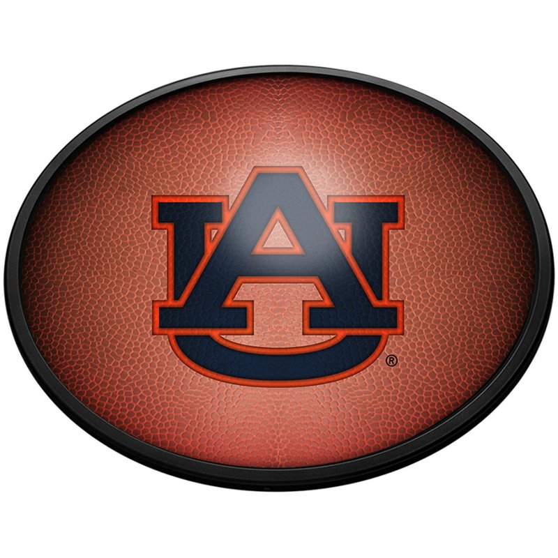The FanBrand Auburn University Pigskin Oval Slimline Lighted Sign